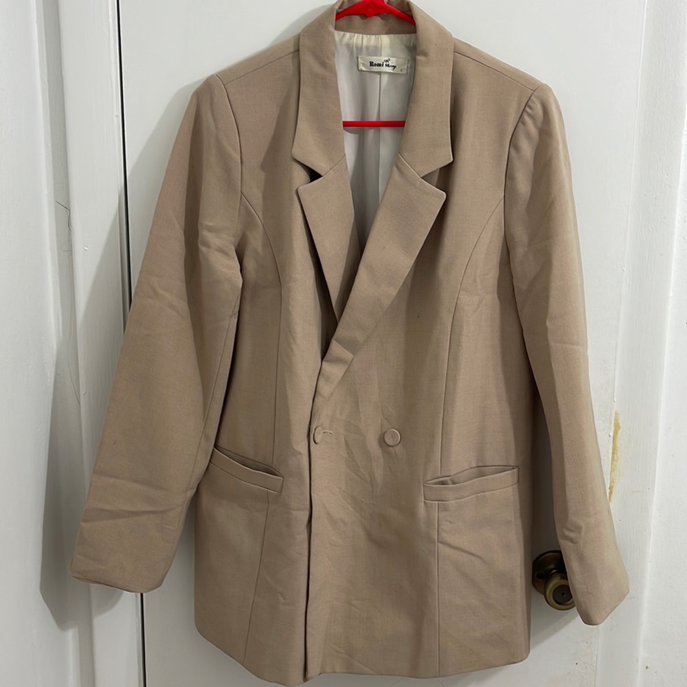 Double Button Blazer